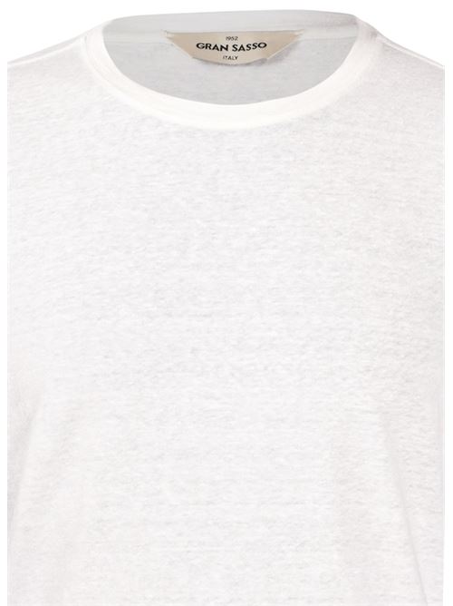 Linen T-shirt GRAN SASSO | 60136/78600.250